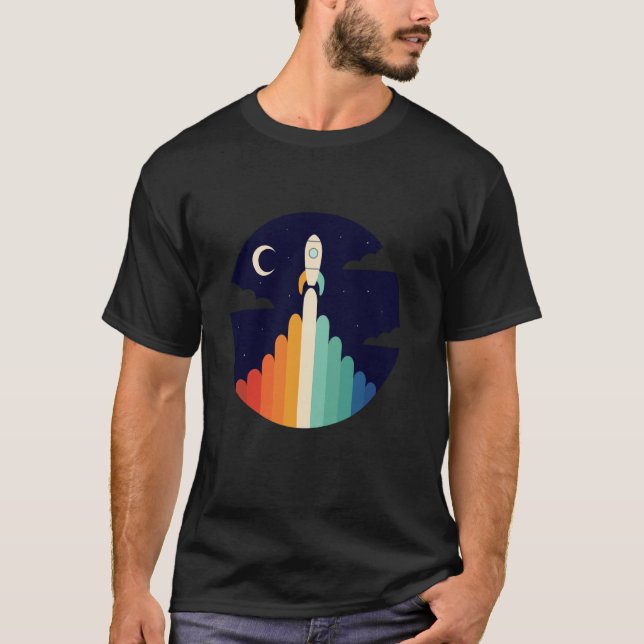Trådless Andy Westface Upp Grafisk T Shirt (Framsida)