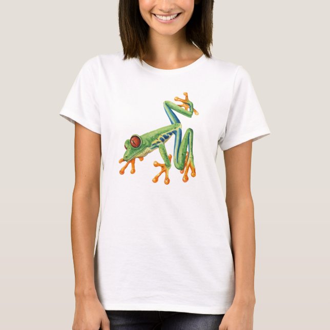Trädlevande groda t shirt (Framsida)