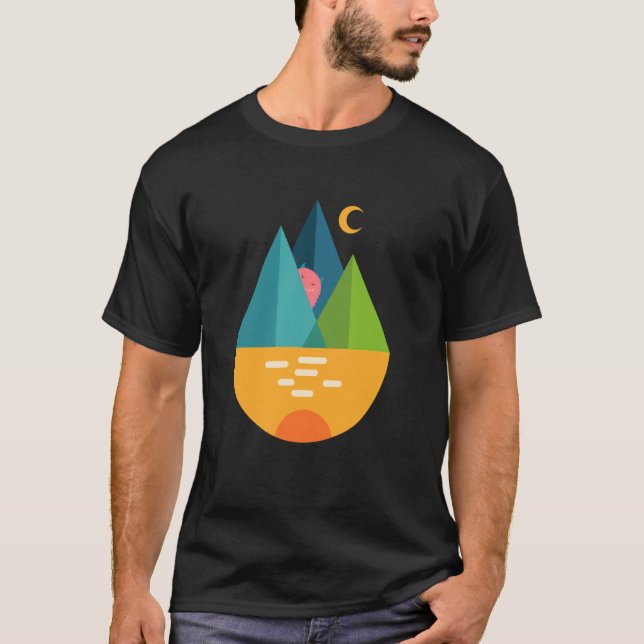 Trådlös Andy Westface Hello Grafik T Shirt (Framsida)