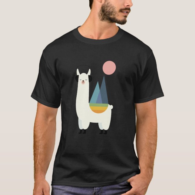 Trådlös Andy Westface Llamazing Grafik T Shirt (Framsida)