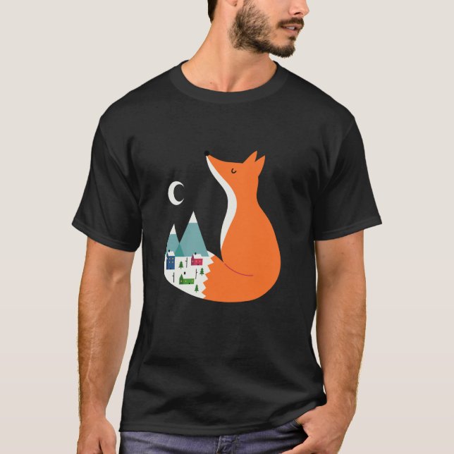Trådlös Andy Westface Vinter Drömmar Grafisk T Shirt (Framsida)