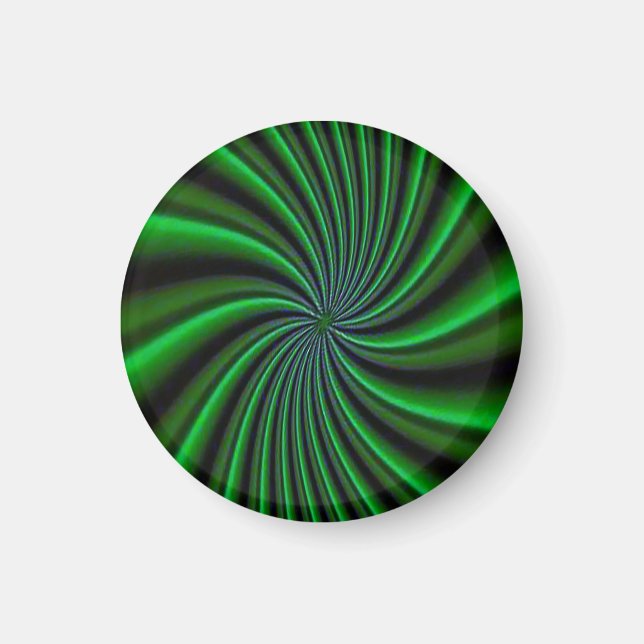 Trådlös Grönt Magnet (Framsidan)