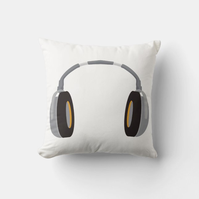 Trådlös Headphone Kudde (Framsida)