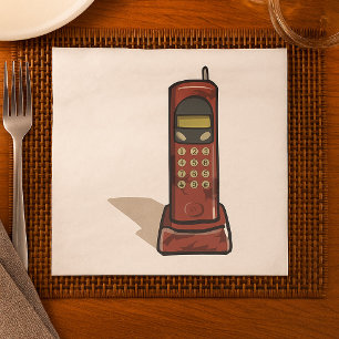 Trådlös telefon pappersservett
