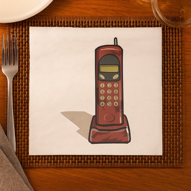 Trådlös telefon pappersservett (Skapare uppladdad)