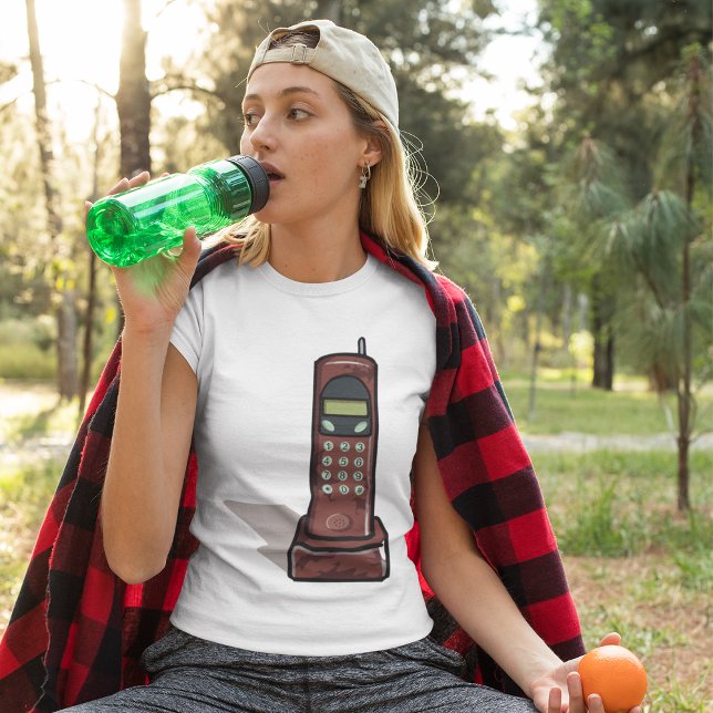 Trådlös telefon t shirt (Skapare uppladdad)