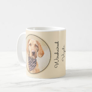 Trådlös Vizsla-målning - Cute Original Hund Art Kaffemugg