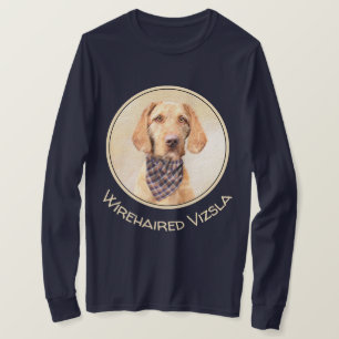 Trådlös Vizsla-målning - Cute Original Hund Art T Shirt