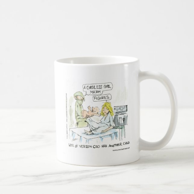 Trådlösa Baby-kort Tees Mugg & Getter (Höger)