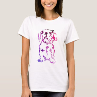Trådlösa Dachshund Hund T-shirt