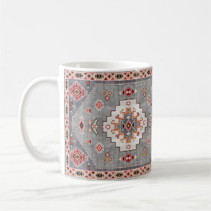 Trådlösa trådar: Heritage Boho Moroccan Geometry Kaffemugg