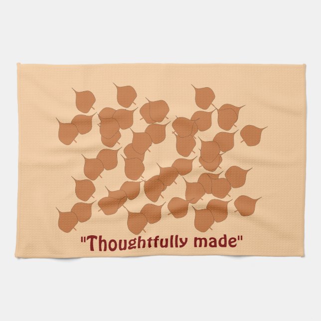 Trådlöst tillverkat kökshandduk (Horisontell)