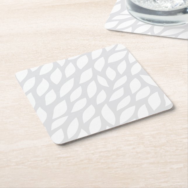 trädlöv underlägg papper kvadrat (Vinklad)