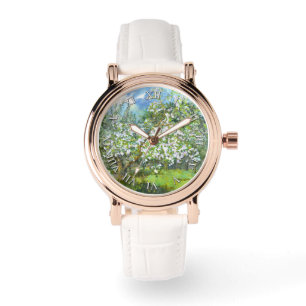 Trädmålningsfärg för blommande trädgård armbandsur