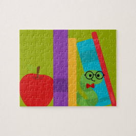 Trådmask för äppelbarn pussel