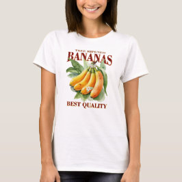 Trädmodnade bananer - bästa kvalitet t shirt