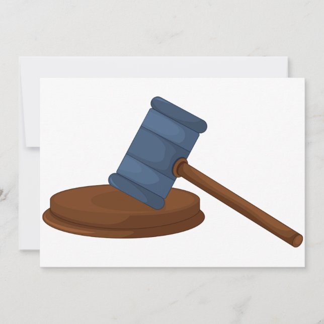 Trädomarens Gavel Domstol Inbjudningar (Framsida)