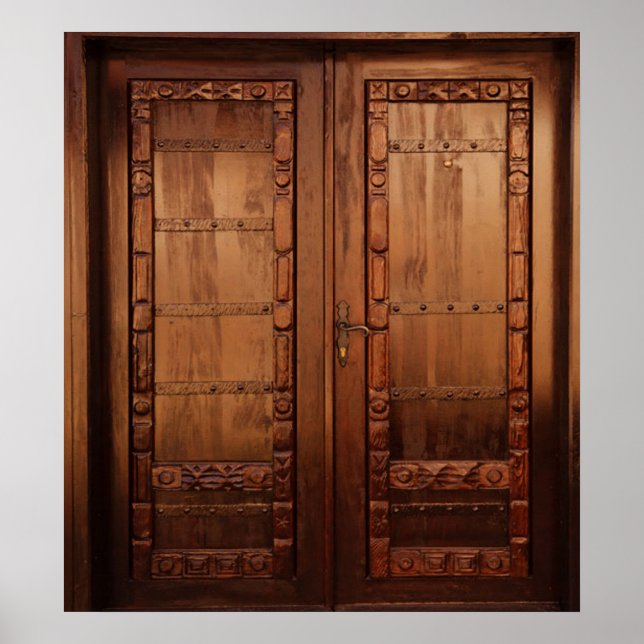 Trädörrar Poster (Framsidan)