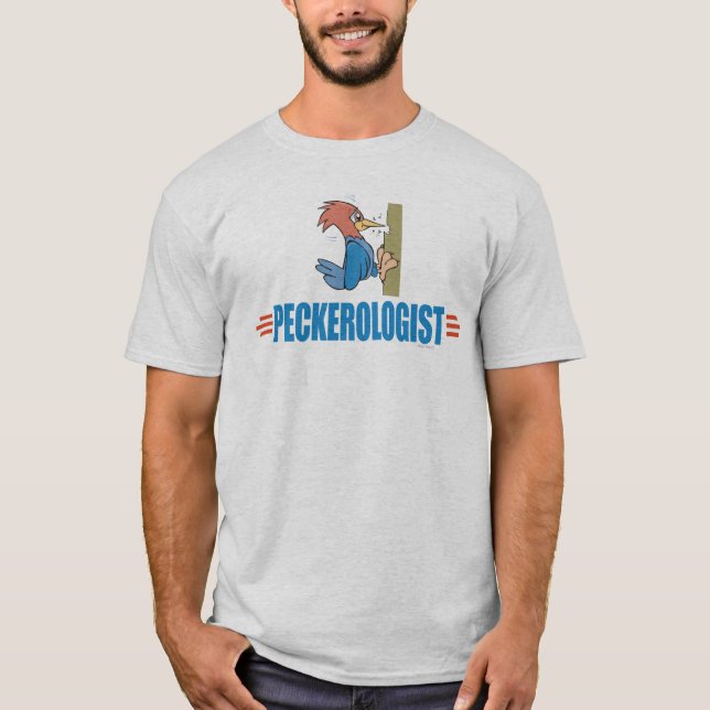 Trädpeckar T-shirt (Framsida)