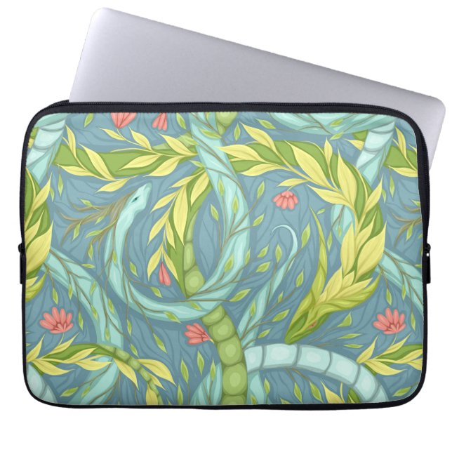 Trädrakar Laptop Fodral (Framsidan)