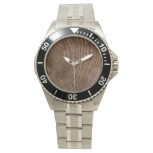 Trädringar Armbandsur