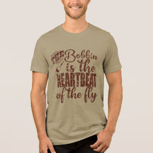 Trådrullen är flugans hjärtslag t shirt