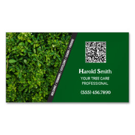 Trädservice Anpassad QR Magnetiska Visitkort