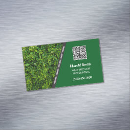Trädservice Anpassad QR Magnetiska Visitkort