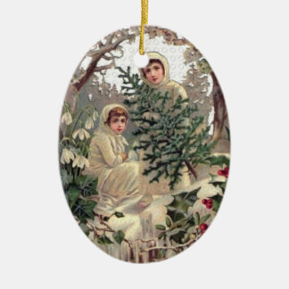 Trädshopping Julgransprydnad Keramik