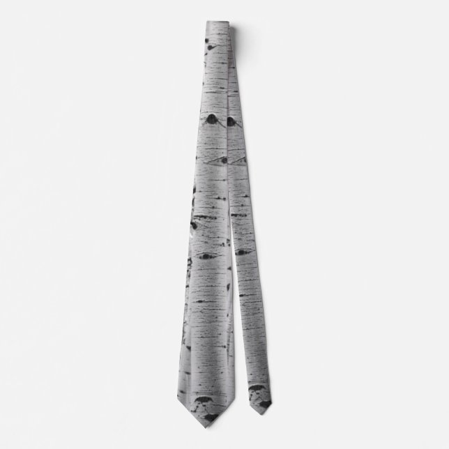 Trädskällmönster - skälva aspen slips (Framsida)