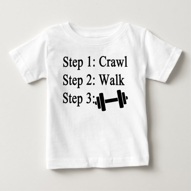 Trädskjorta i baby t shirt (Framsida)
