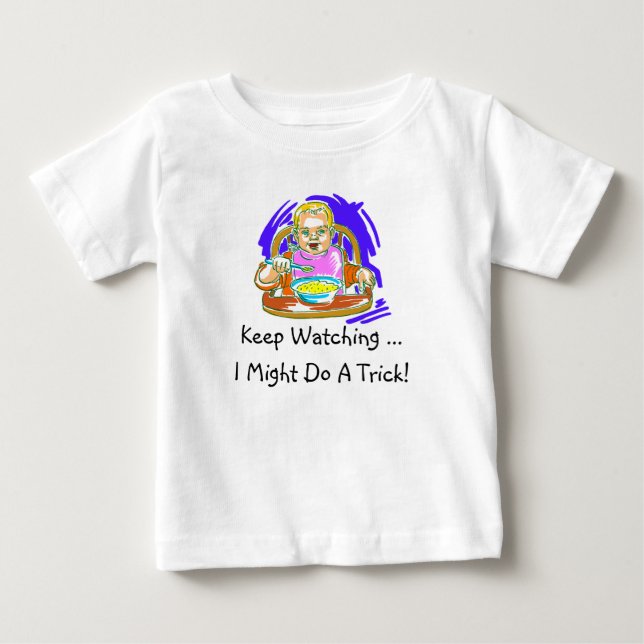 Trädskjorta i baby t-shirt (Framsida)