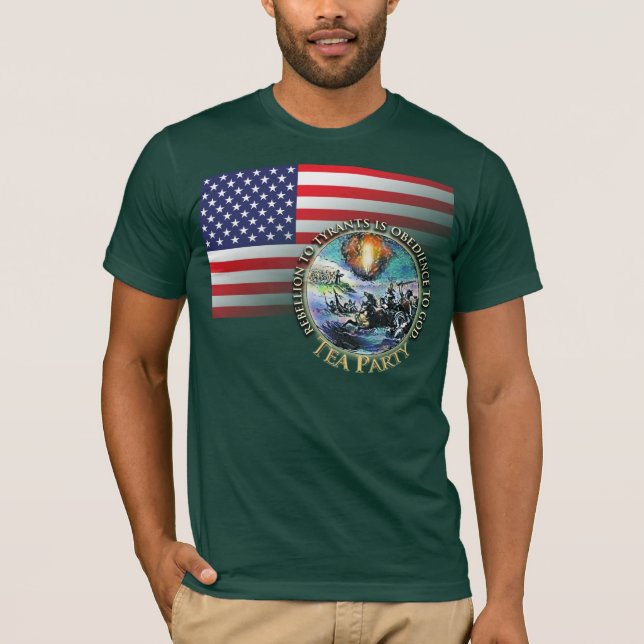 Trädskjorta i Tea Party Tee Shirt (Framsida)