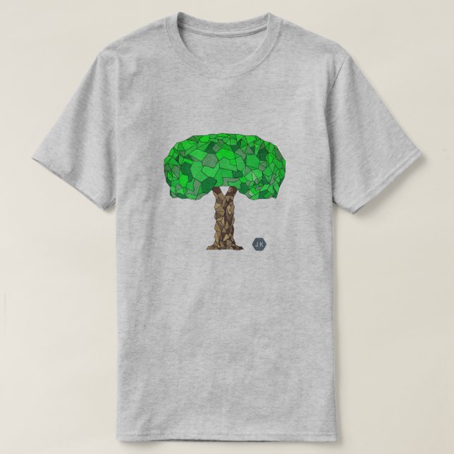 Trädskjorta T-shirt (Design framsida)