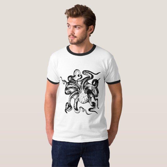 Trädskjortor av OCTOPUS Tee Shirt (Hel framsida)