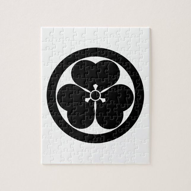 Trädskörsling i cirkel pussel (Vertikal)