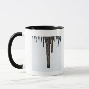 Trädstammar i snö mugg