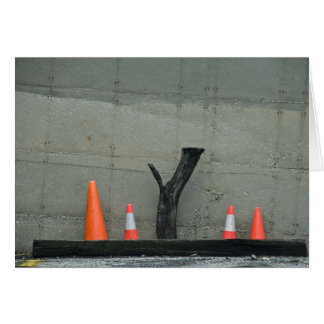 Trädstubbe Hälsningskort