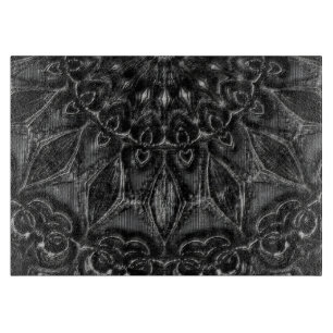 Trädstyrelsen för träkol Mandala
