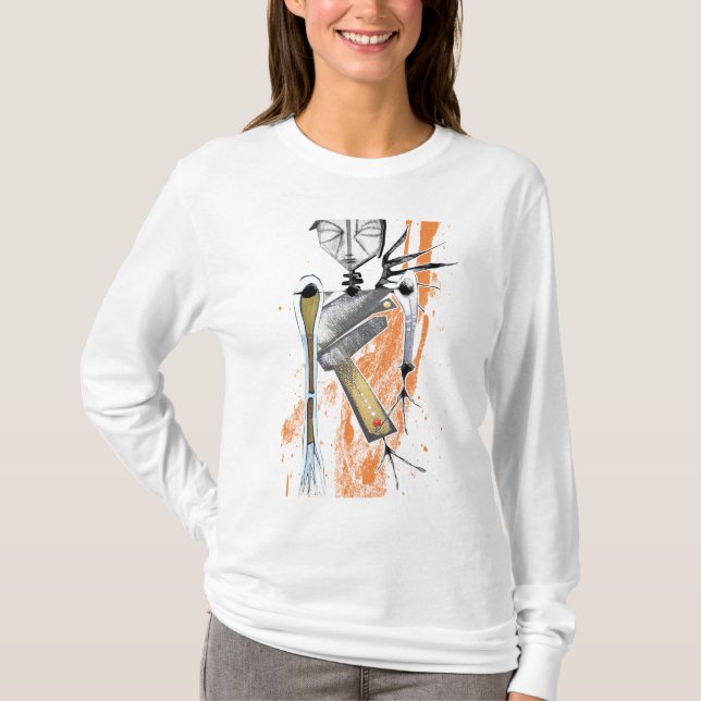 trädtotem tee shirt (Framsida)