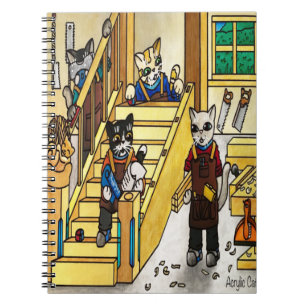 Trädverksbyggnadskassor Anteckningsbok