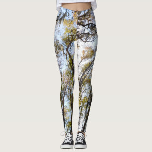 trädyogadamasker leggings