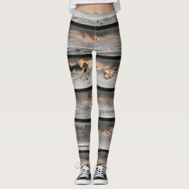 träeleganta leggingar färgade festliga moderna leggings