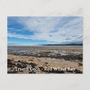 Traeth Coch - Red Wharf Bay Vykort