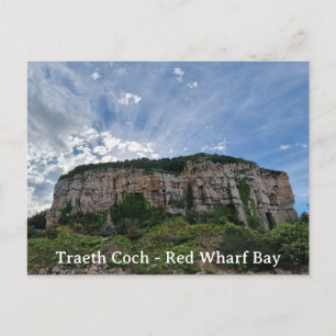 Traeth Coch - Red Wharf Bay Vykort