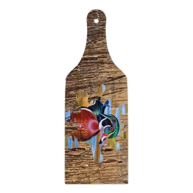 Träets skärande styrelse i Anka, jakt på Anka (Framsidan)