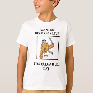Trafalgar .D. Cat T Shirt