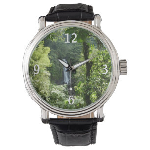 Trafalgar Falls Tropical Rainforest Photogratograp Armbandsur