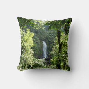 Trafalgar Falls Tropical Rainforest Photogratograp Kudde