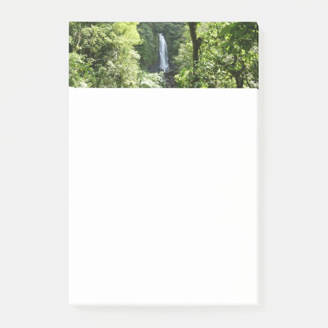 Trafalgar Falls Tropical Rainforest Photogratograp Post-it Block (Framsida)